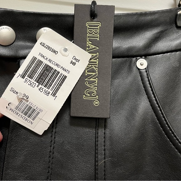 BlankNYC Black Track Record Pant Size 29 - Picture 12 of 15